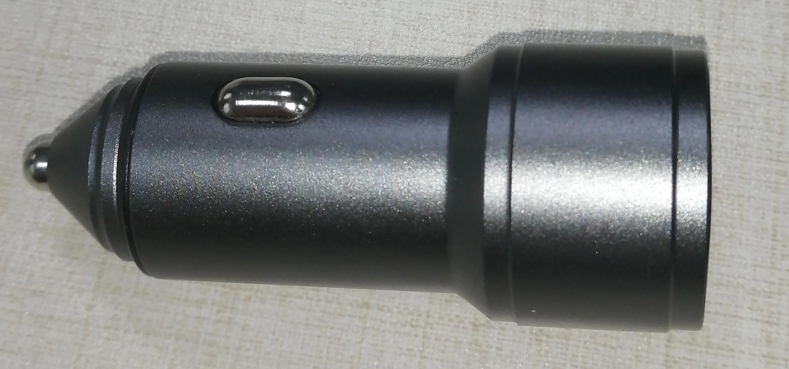 2021 Fast Charging Usb Type C Dual Ports Adapter Digital Display Portable Mobile Phone Qc 3.0 Car Charger 2 X USB 12-24V/5A 2204