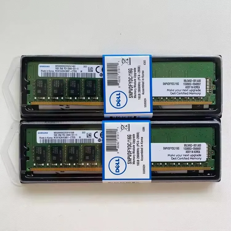 DELLS Server Memory  DDR4 16GB 3200MHZ High-Speed 3200MHZ Server RAM DDR4 16GB