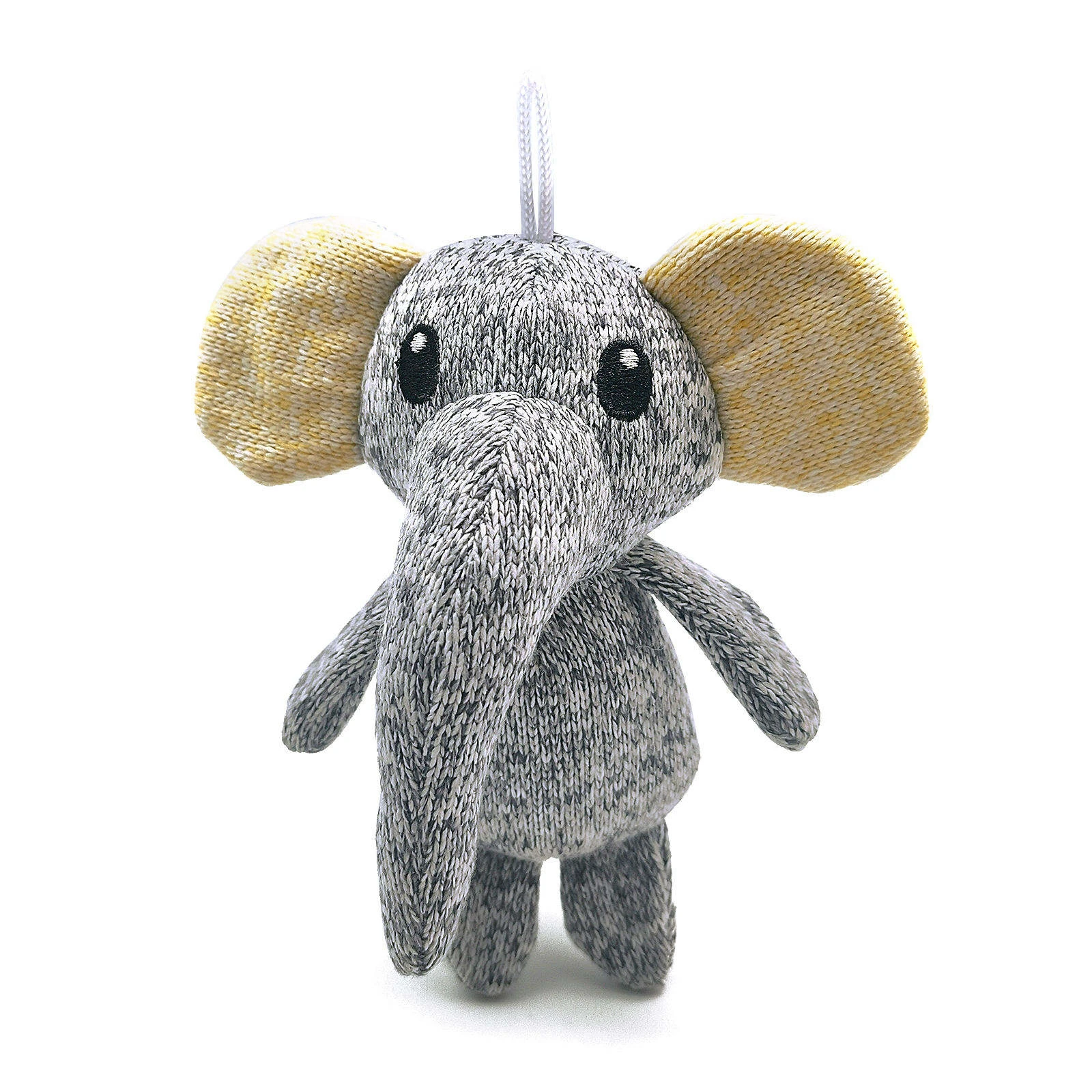 Pet Supplier Mini Elephant Plush Toy Wholesale Soft Stuffed Squeaky Chew Toy for Dogs
