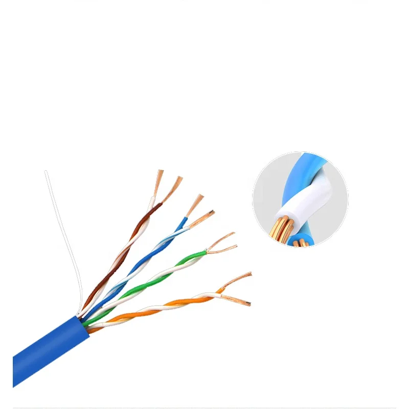 Best Price communication Cat5e 305m 4pair Copper Rj45 Networking UTP Lan Ethernet Cable manufacturer Cat5 Cat6 stranded cable