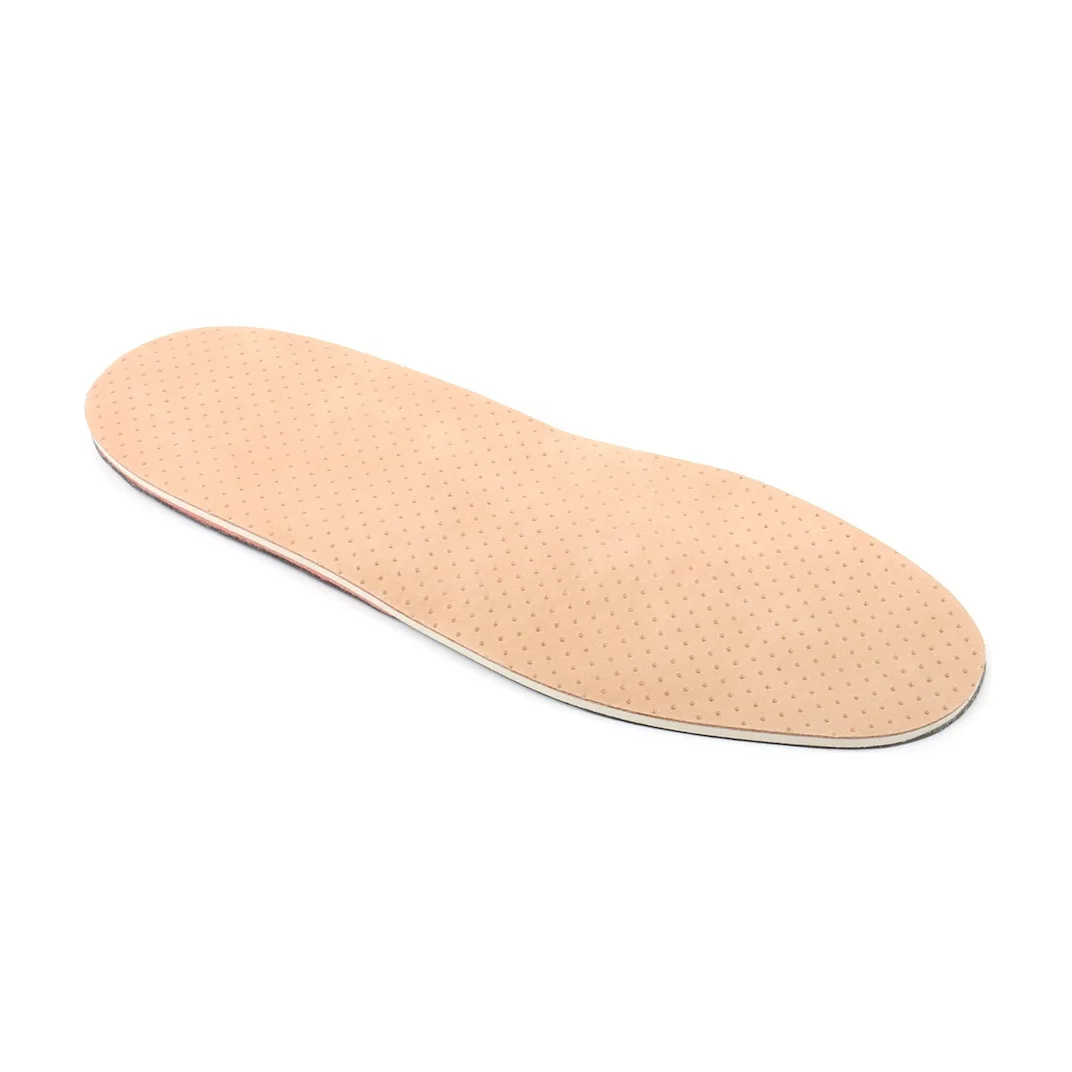 ORTHOCUSHION P4 Breathable leather arch support pad flat feet footcare heat moldable insoles orthotics