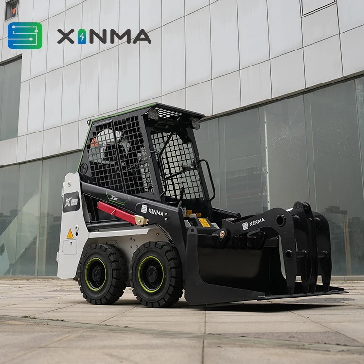 Hot Selling New Outdoor Durable Easy To Operate Multifunctional Electric Skid Steer Loader