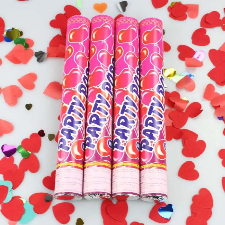 Confetti Cannon     Custom Confetti shape  Metallic Confetti Wedding Party Supplies