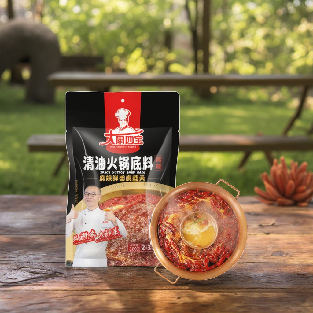 Customizable Solutions and Bulk Ordering Opportunities Spicy Sichuan Hot Pot Soup Chinese Spicy Cooking Base for Hot Pot