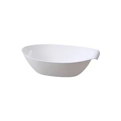 Nordic style household stackable light weight rice washing basket dry fruit plate decoration