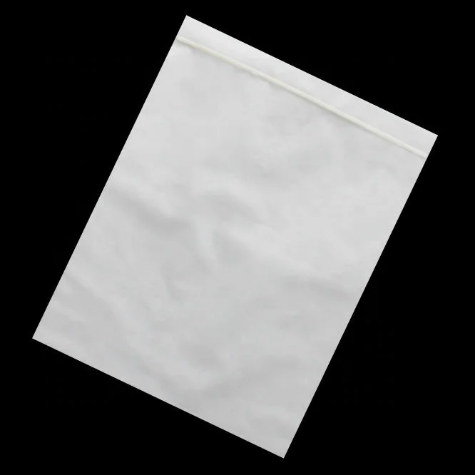 Reusable PLA PBAT compostable ziplock bag 80micron white clear corn starch 100% biodegradable zipper packaging bags for clothing