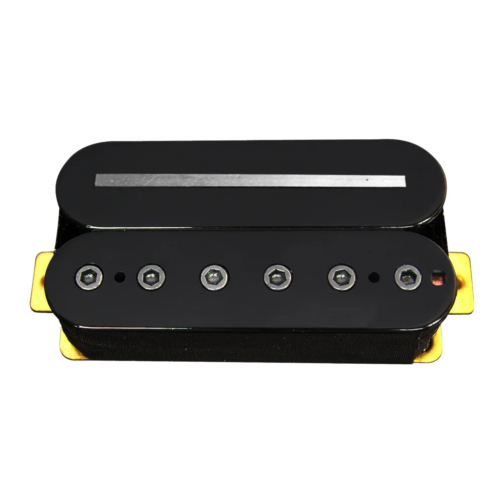 6 nickel-color hexagon points and a 57mm pick-up dual-coil pickup, high-power, wide-range CERAMIC magnet