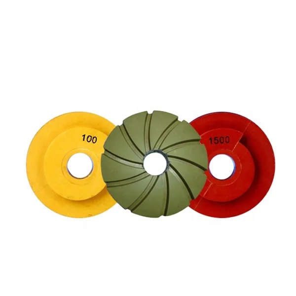Snail Lock Diamond Floor Polishing Pads for granite marble concrete
