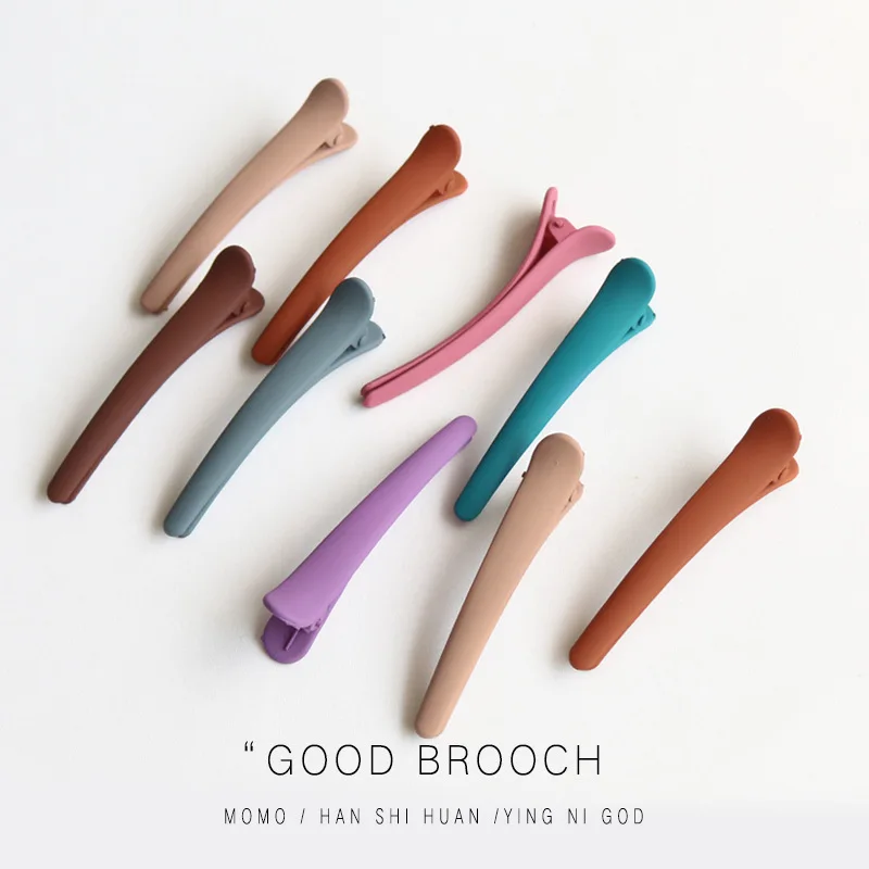 Заводская распродажа, новые стильные пластиковые заколки для волос 7,5 см, универсальные заколки для макияжа, для женщин