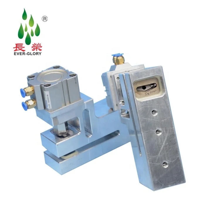 Пневматический треугольный дырокол для пластиковых пакетов