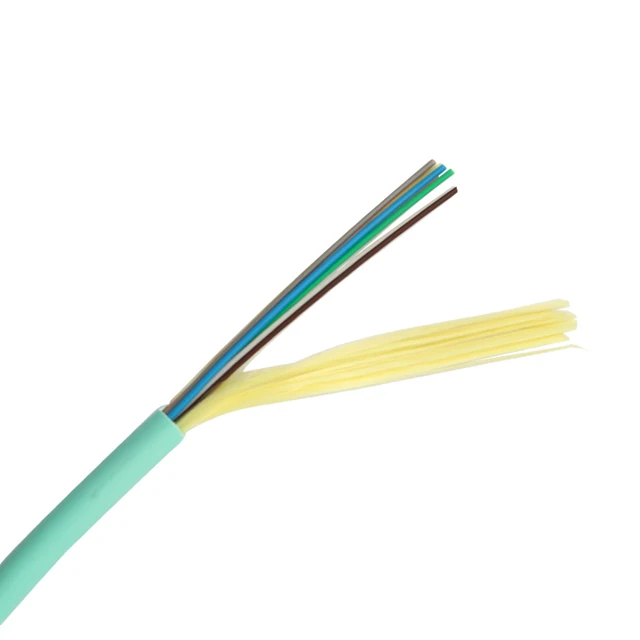 
1-48 Core SM MM OM3 OM4 OM5 GJFJH GJFJV Indoor Tight Buffer Fiber Optic Cable 