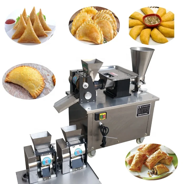 110v 220v USA Canada Factory low price Automatic Punjab Samosa making Machine to India Dumpling Empanada Pierogi Equipment