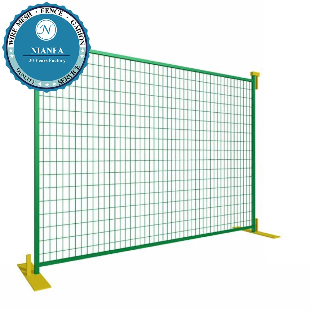 Construction Safety Guard Removable Galvanized Canada Temporary Fence(Guangzhou Factory)