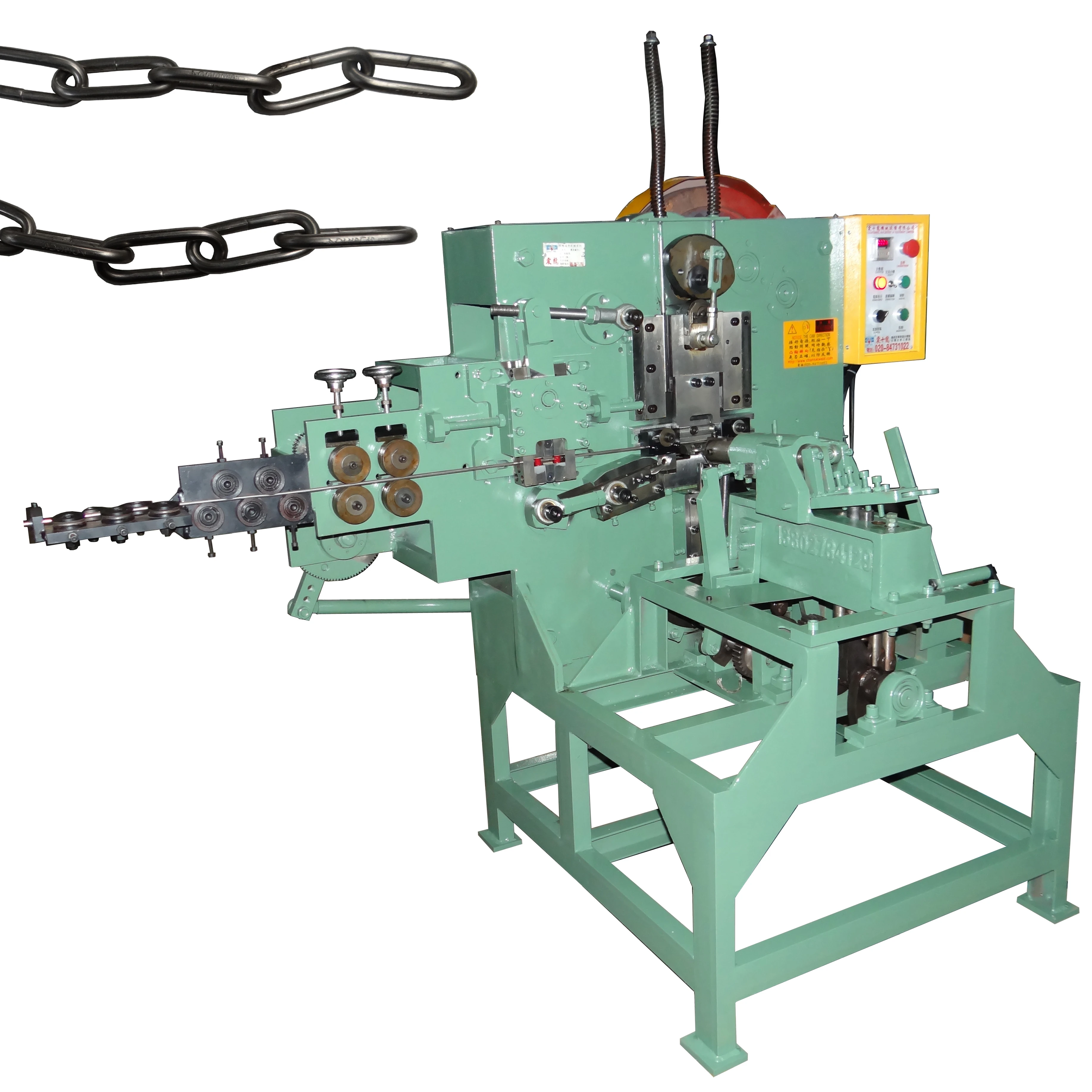 chain link machine bending machine 6-10 mm chain making machine