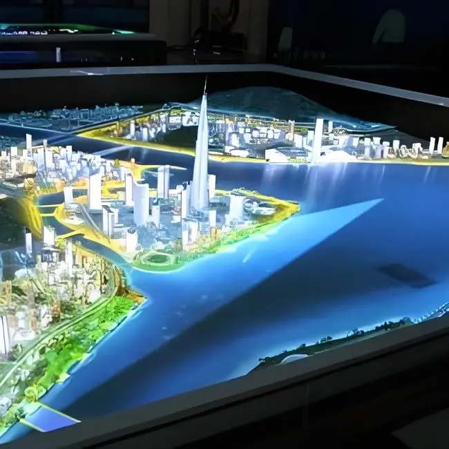 Хит продаж 3D архитектурные модели для выставочного масштаба особняк миниатюрные городские деревья городское планирование миниатюрный дизайн