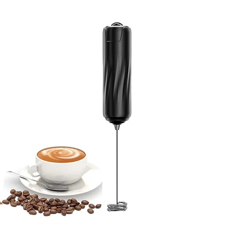 Electric Battery Operated Milk Frother Steamer Kit Coffee Whisk Operatd Handheld Battery Electric Milk Frother Hand Blender
