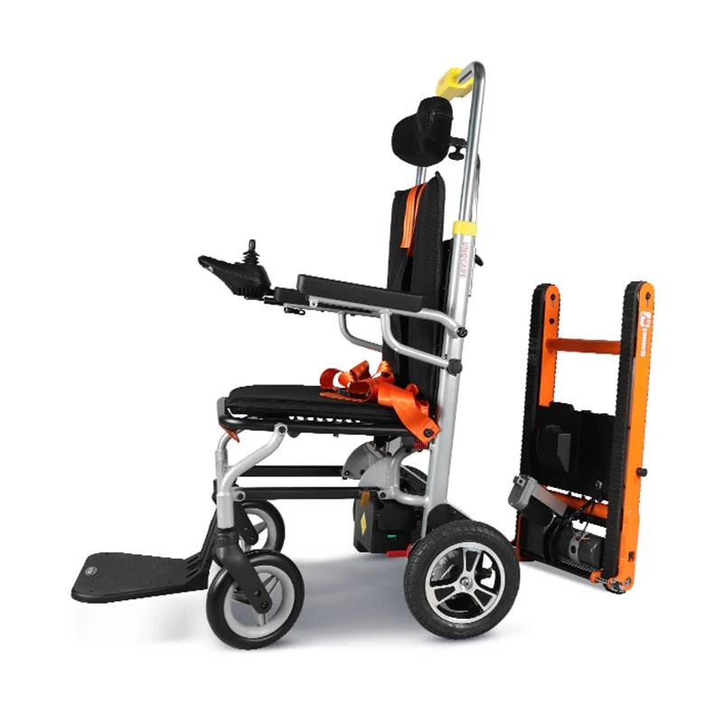 150w Double Motor Electric Wheelchair Excellent Intelligent Braking System Stair Climbing Wheelchair Electric