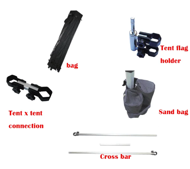 China Manufacturer Trade Show Advertising Promotion Exhibition Folding Outdoor Custom Printing 10x20ft event Canopy Tent