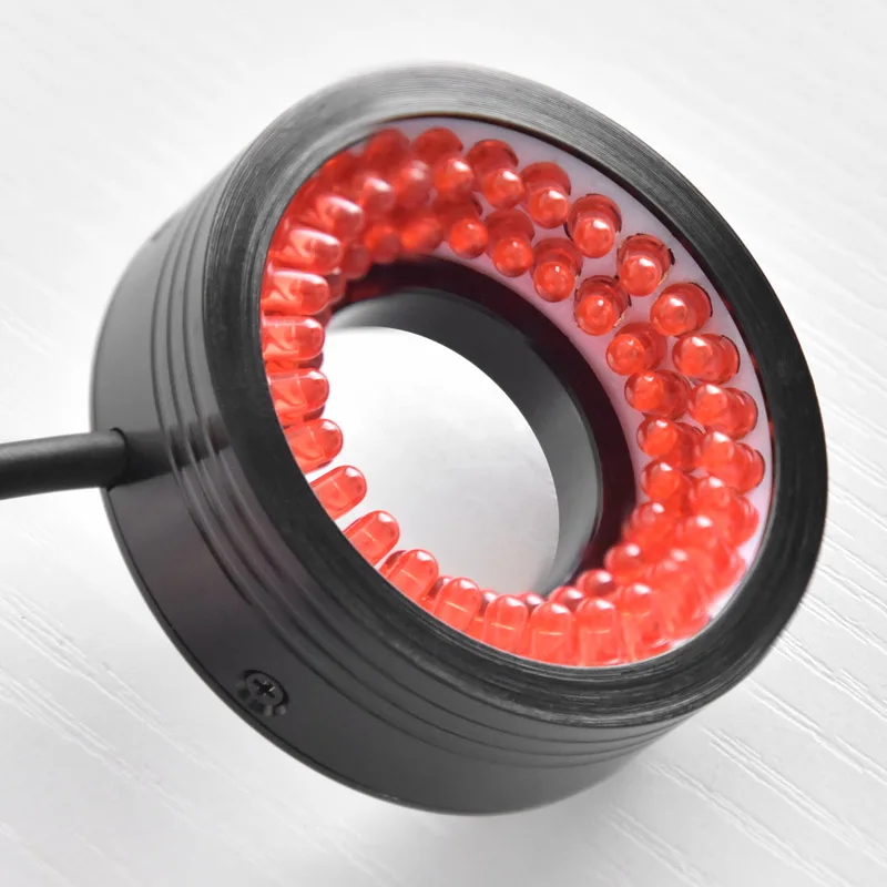 Low Angle 45 Degrees Diameter OD 90mm, LD 49mm LED Machine Vision Working Ring Light