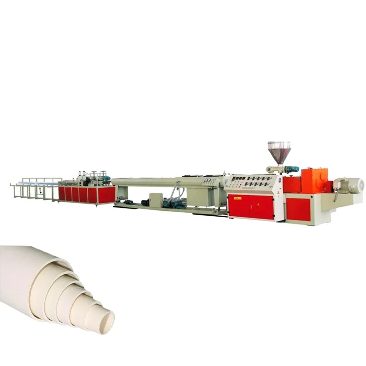 PE pipe extruder plastic pipe production line