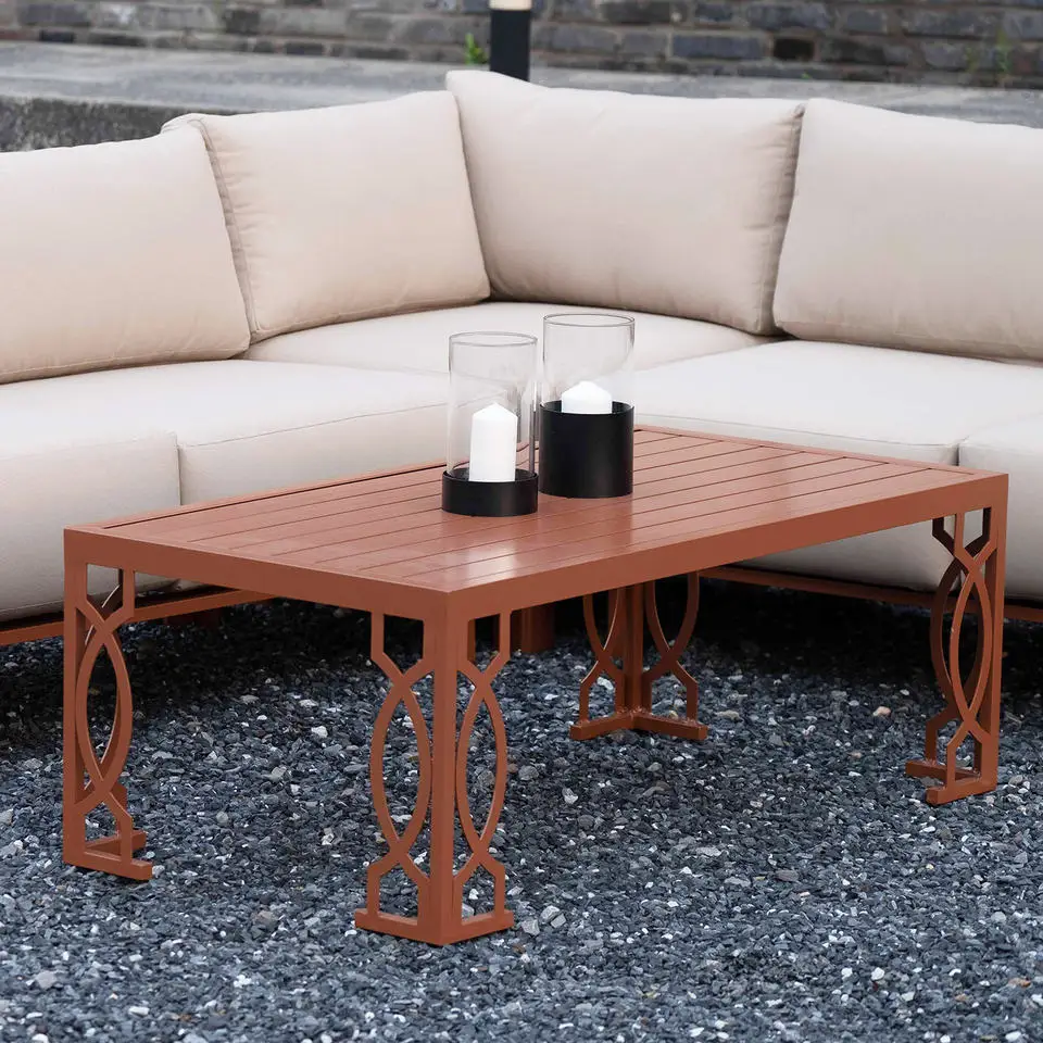 New style modern design patio and garden outdoor furniture 4 piece sofa chair set