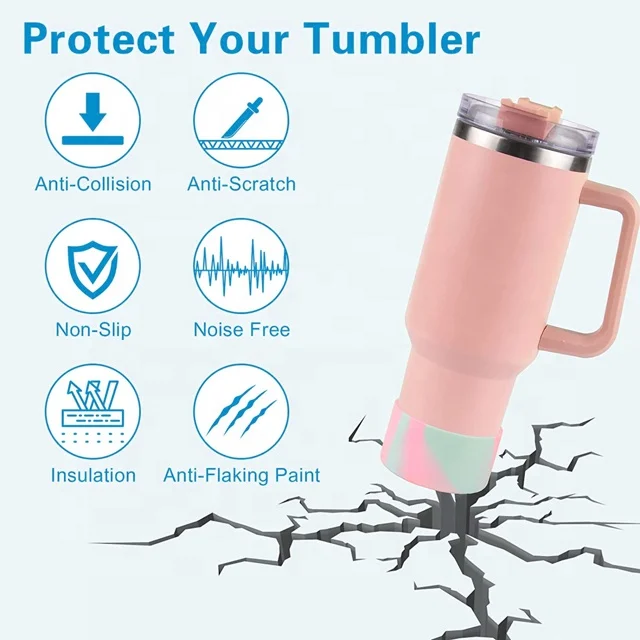 Silicone Pad Sheath Cup Bottom Silicone Ring Anti-wear And Anti-drop Silicone Cup Bottom Cover