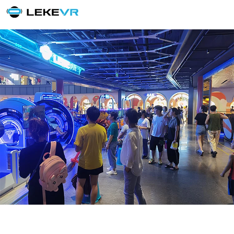 LEKE VR One Stop Solution тематический парк 9D кинотеатр симулятор виртуальной реальности Аркадный Игровой Автомат Zone