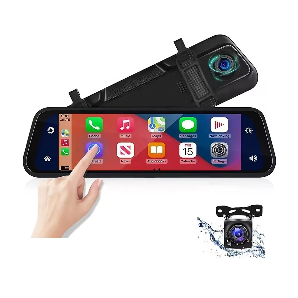 Зеркало-видеорегистратор Relee беспроводное 9 66 4 К 2160P Android