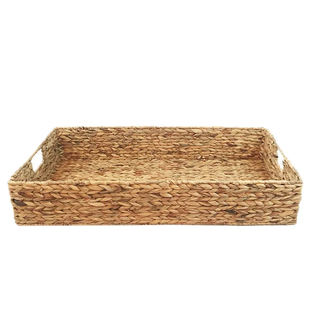 Renel Service Trays Hand Knitting Large Banana Leaf Tray