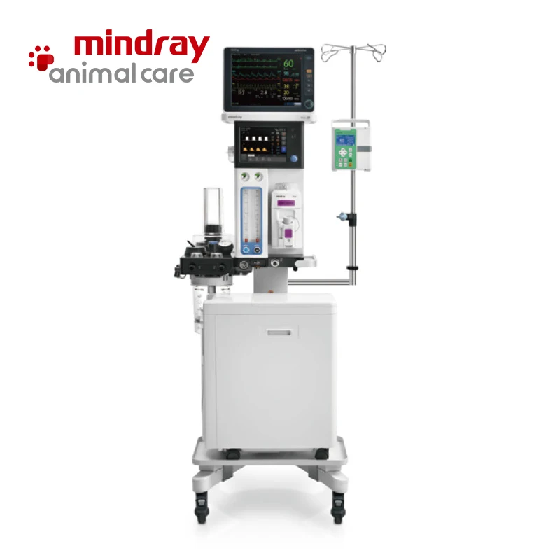 Mindray medical  portable trolley veterinary animal gas machine anesthesia machine price for veterinary use