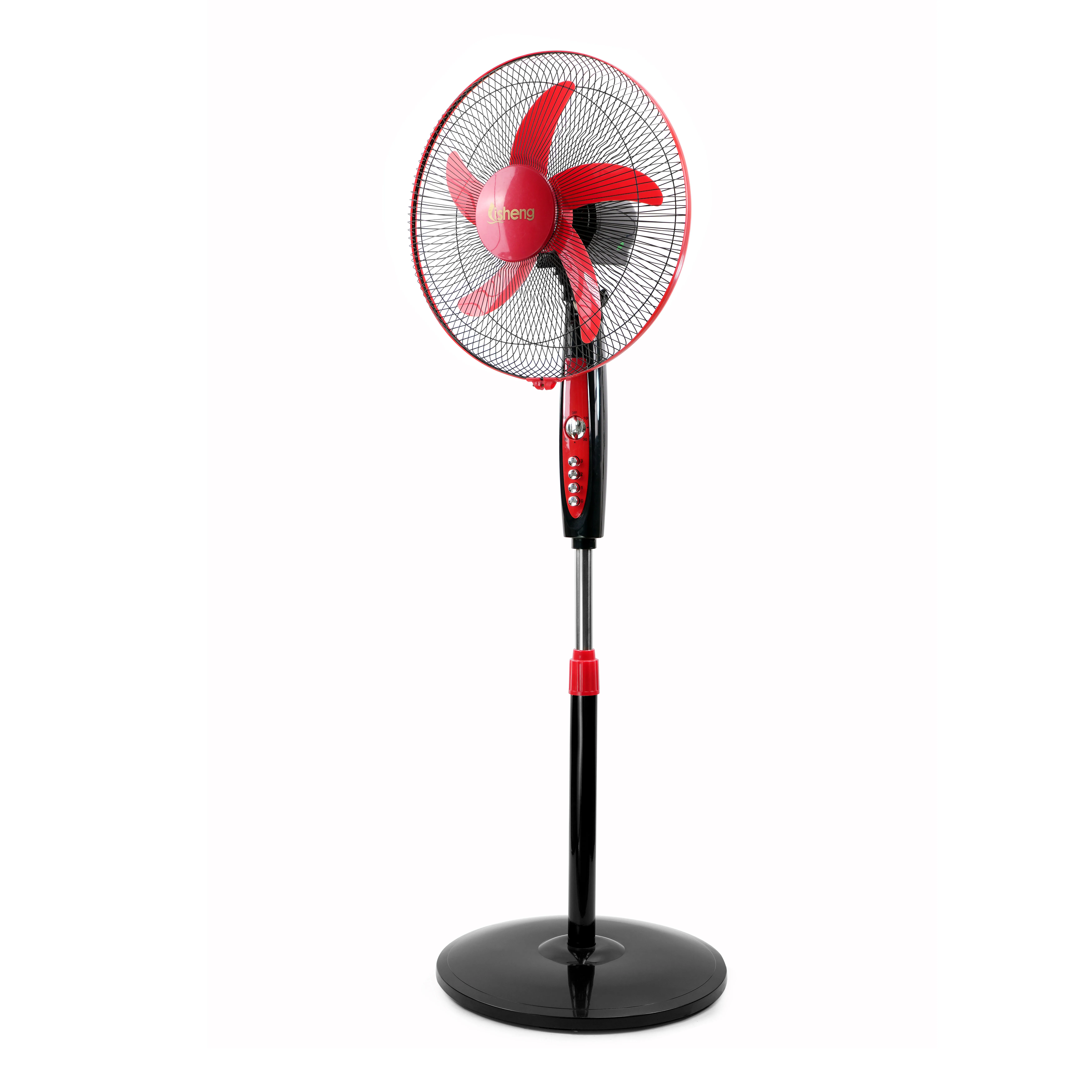 Hot selling  12V DC 16 inch floor fan solar energy stand fan with timer and adapter