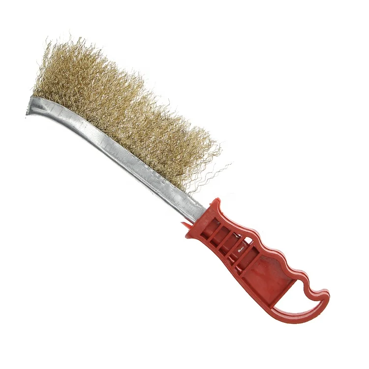 Wire Brush High Quality Galvanized Stainless Steel Brass Wire Cleaning Brush with Handle