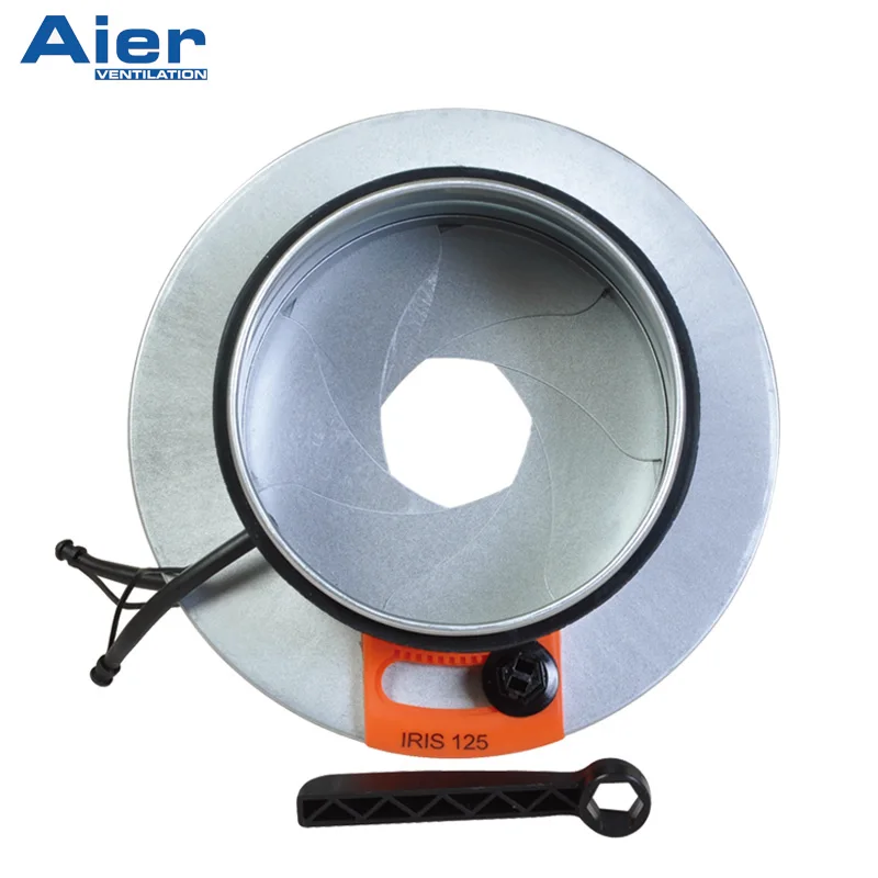 IRIS duct dampers,measurement and control damper,AIRFLOW IRIS VALVE