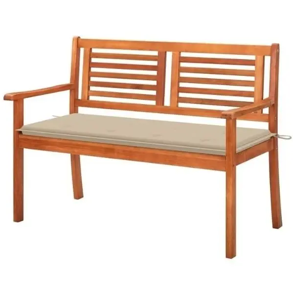 Garden Furniture Rustic Outdoor Commercial Wood Hardwood Park Garden Bench