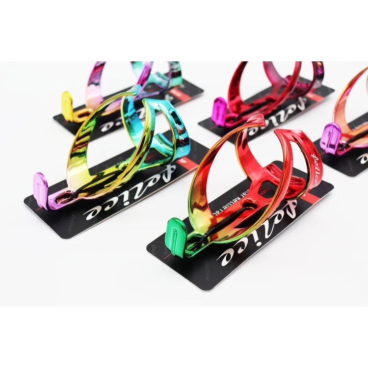 Manufacturer Supplier Adjustable Colorful Water Vacuum Plating Process Holder Bike Bottle