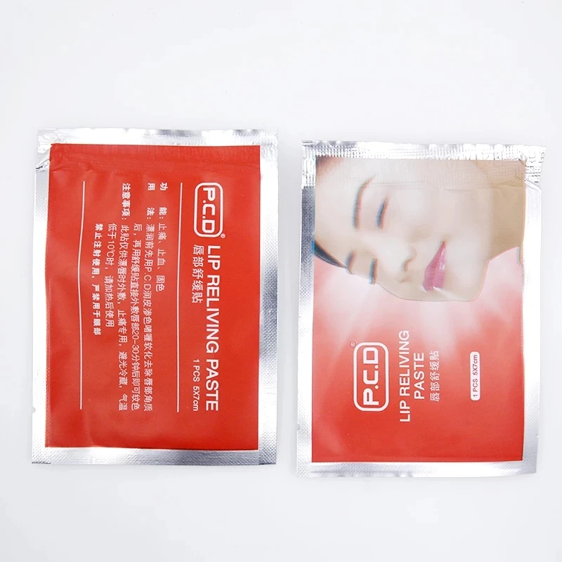 12pcs брови переживая паста для губ Wet снять патч маска ремонт безболезненный крем сильного tattoocare Перманентный макияж аксессуары