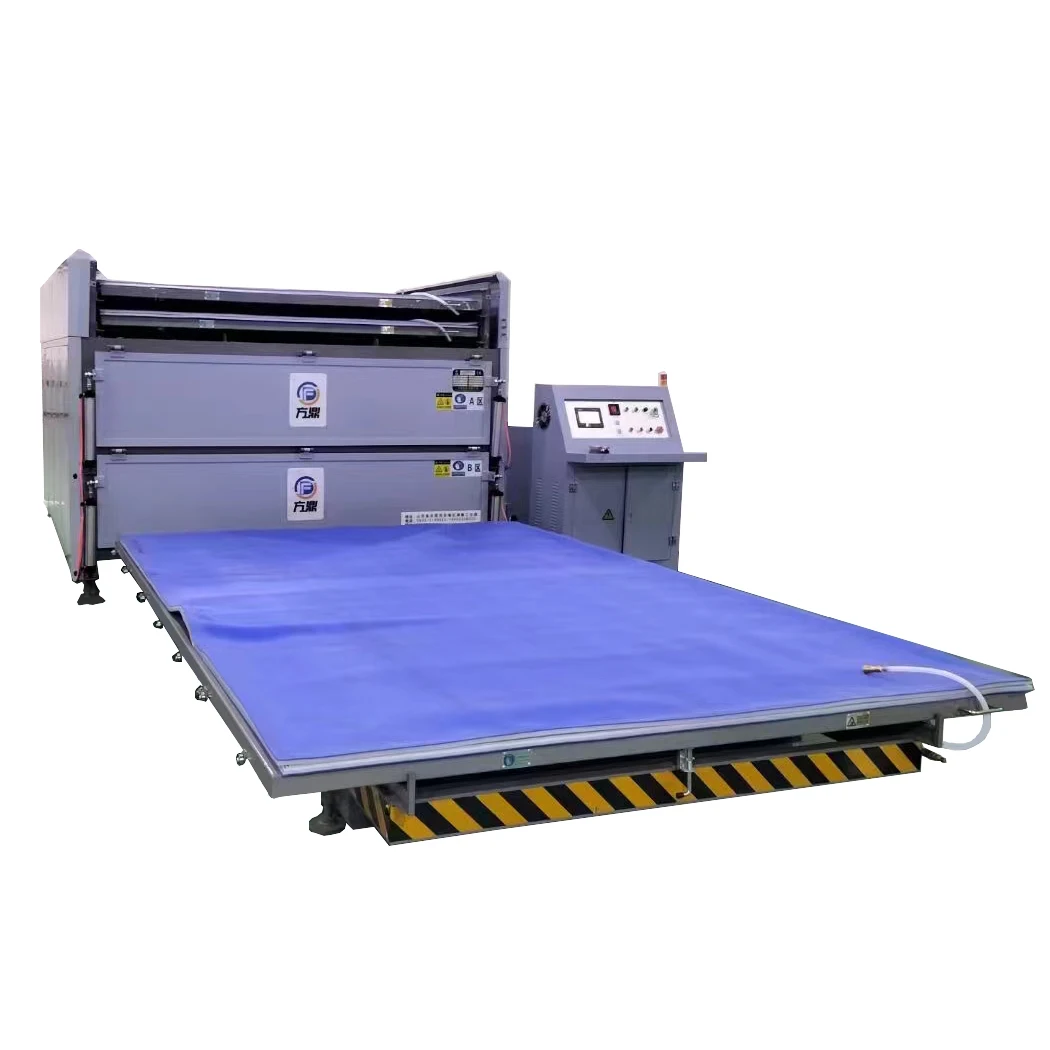 Oil-water Separation Cycle Work  Four-Layer Pressure Relief Alarm Noise Reduction, EVA Laminating Glass Machinery