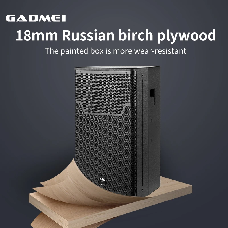 GADMEI Pro Audio CM15 Wooden full range pa Passive 15 inch monitor Speaker professional