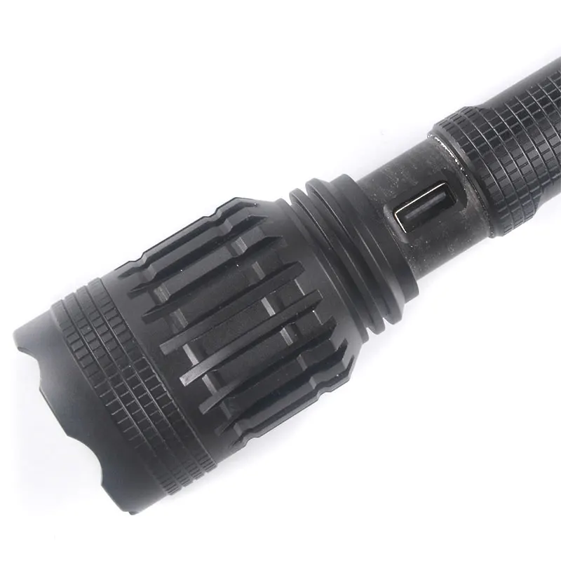 Security rechargeable torch light lower price Waterproof Flashlight usb rechargeable led long distance torch