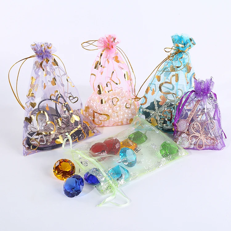 organza fabric eco bags
