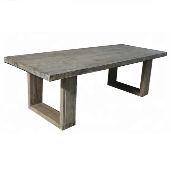 antique reproduction recycle wood elm popular selling dinning table. KD dinning table,  dinning room furniture