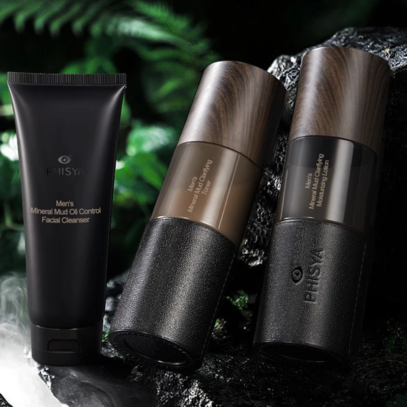 Частная торговая марка уход за кожей профессиональный Отбеливание лица набор для ухода мужчин