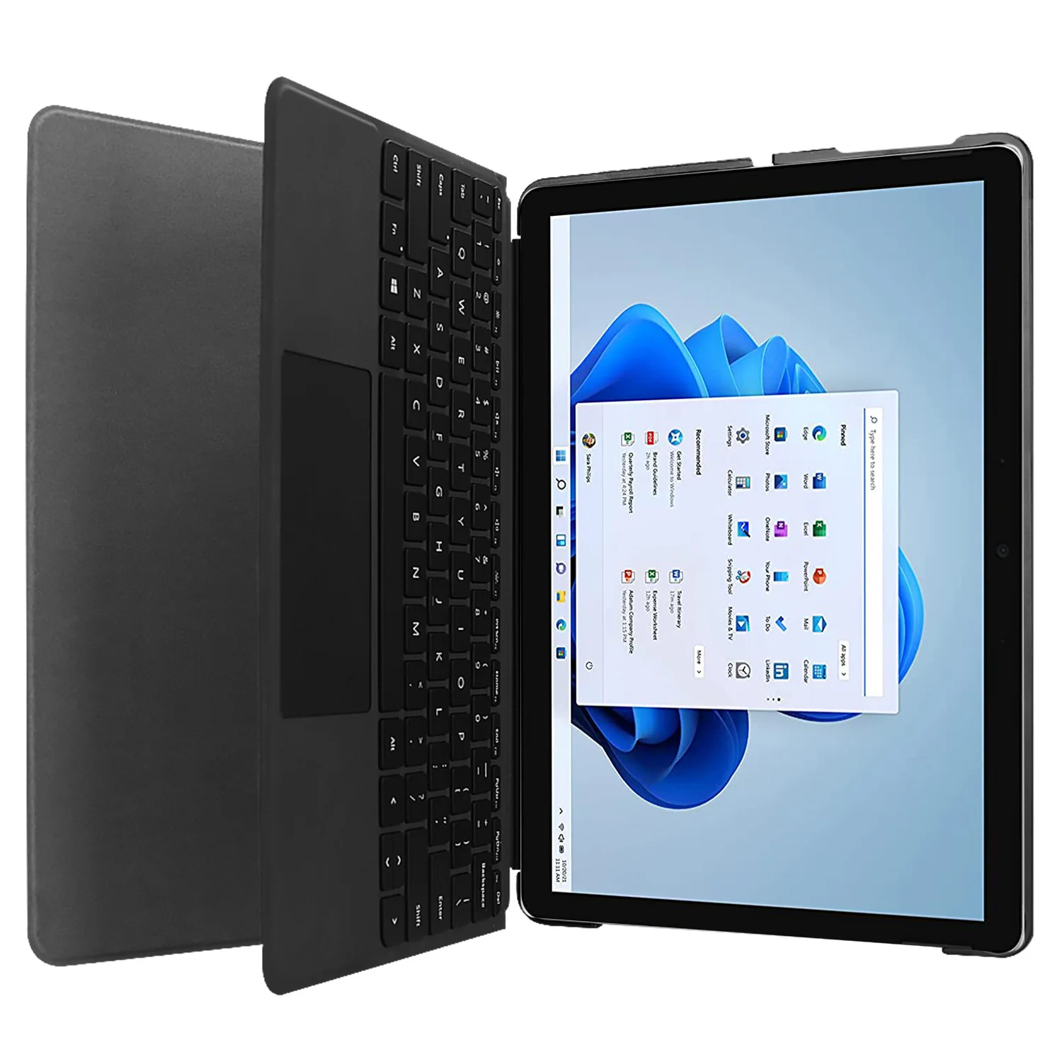 PU Leather Case for Microsoft Surface Pro 8 Protective PC Hard Tablet Stand Cover