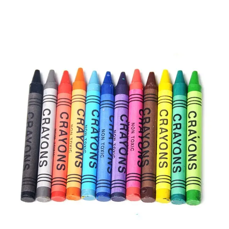 Crayons Bulk 12/24 Crayon Packs with Assorted Colors School Supplies