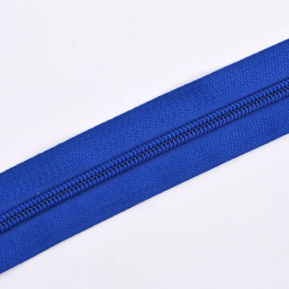 Custom Length #5 Nylon Zipper Open End Auto Lock for Garment Zipper Hoodie Cierre Nylon
