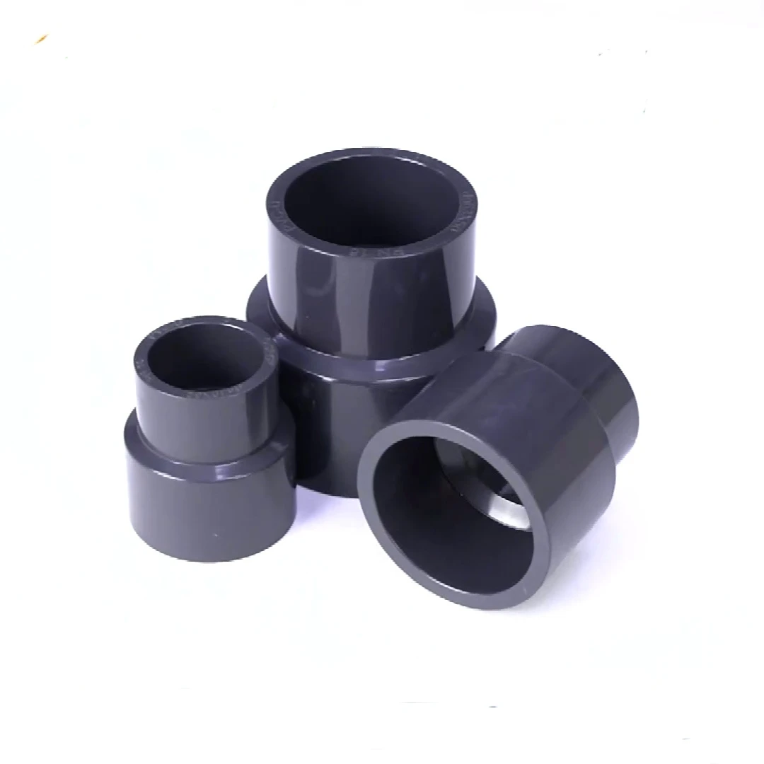 ANSI SCH80 UPVC Socket Reducing Joint Plastic Reducer Adapter 2 inch to 1 inch PVC Reducer Coupling Pipe Fittings