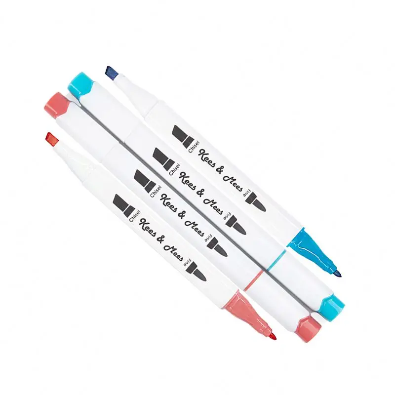 Hot Sale High Quality Art Paint Marker Pen Set Custom 24 Colors Markers For Drawing