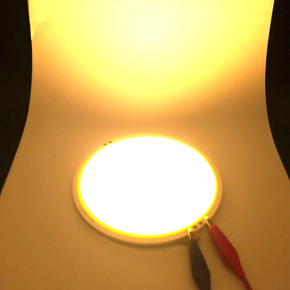 50W 200W Rounded LED COB Lamp Circular LED Light 12V 108mm 160mm Diameter Chip for Indoor Outdoor Lighting Decoration Bulbs