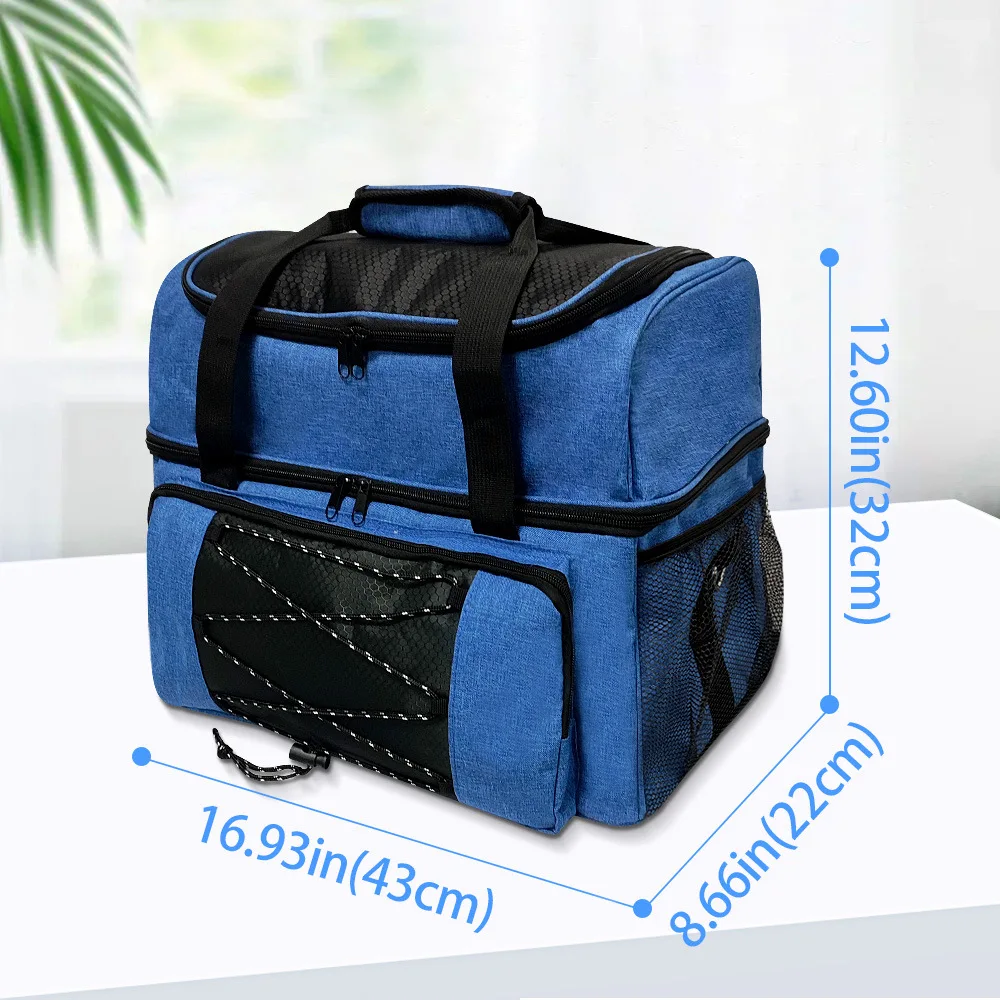 Custom Portable Large Capacity Travel Shoes Bowling bags Outdoor Sport Bowling Tote Bag For Men Women With Your Logo