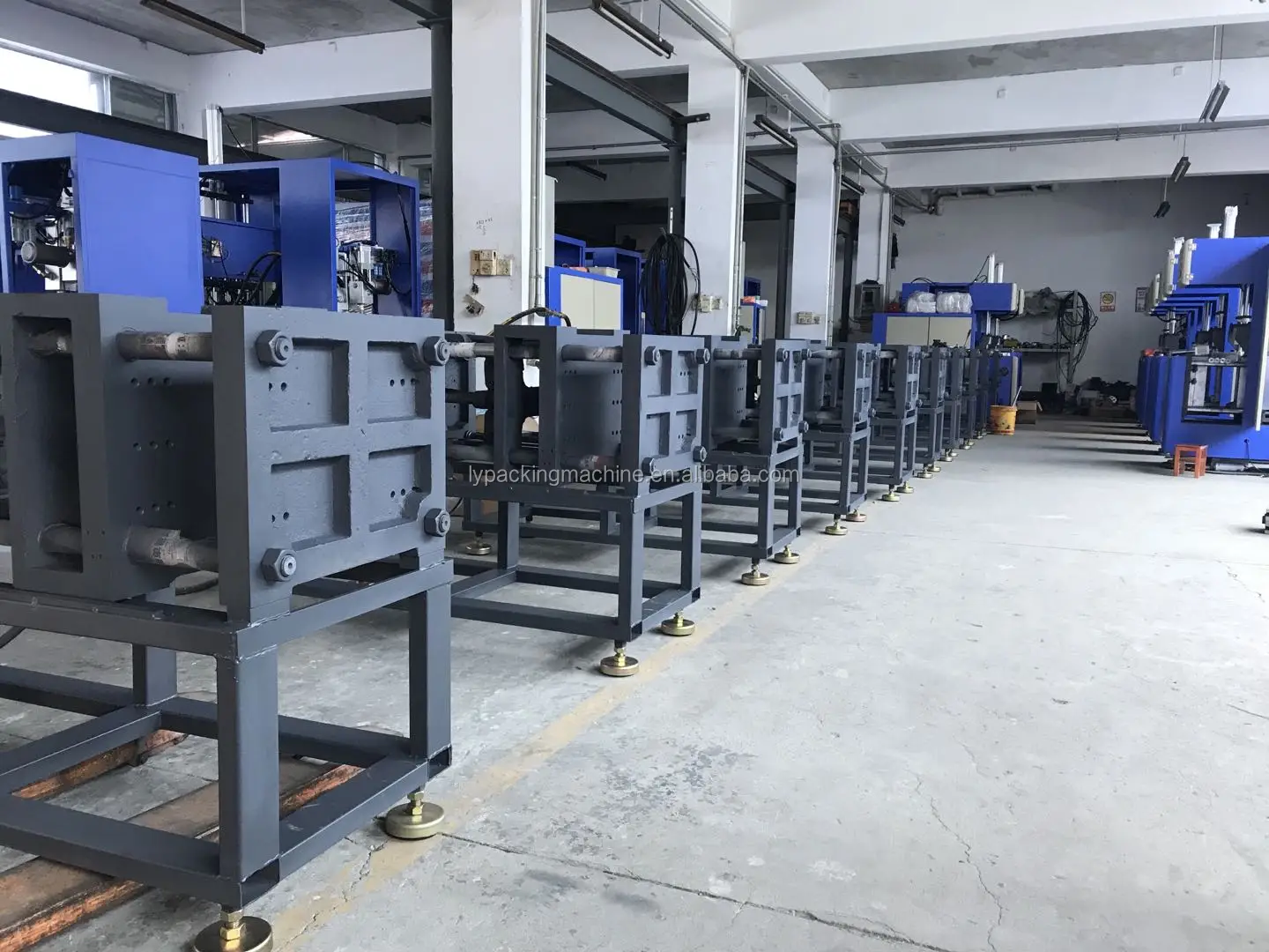 HZ-880 chum power semi auto pet bottle blowing machine